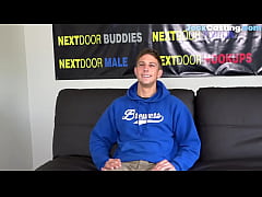  - Auditioning jock jerking off for the camera