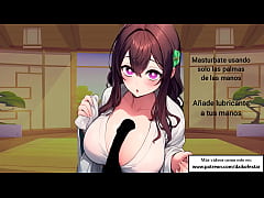  - Entrenamiento de polla con las chicas de Kimetsu&period; &iexcl;JOI con voces espa&ntilde;olas&excl;