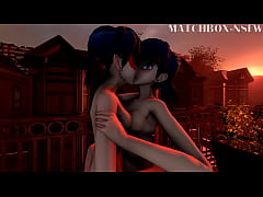  - Miraculous ladybug lesbian kiss