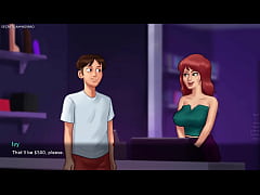  - Summertime Saga By DarkCookie - Mature Stepmom Was Caught Masturbating in Her Bed By Them, Horny Pervert Wants to Fucks His Hot MILF Stepmom