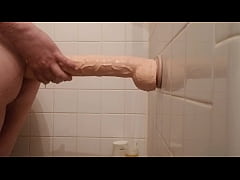  - huge dildo anal