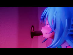  - MMD - mitsuboshiL - Aqua's Glory Hole