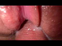  - Extremely close up fuck tight teen pussy, Amazing creamy pussy