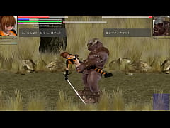  - Aya cute hentai girl having sex with monsters men in The Hounds of the blade new gameplay hentai ryona