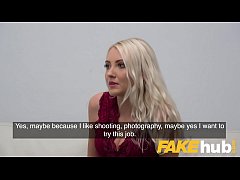  - Fake Agent Hot blonde Helen Moeller in sexy casting couch fuck