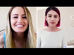  - Kristen & Scarlett Enjoy Webcam Sex Before Their Wedding Day
