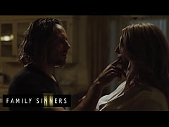  - FAMILY SINNERS - Playful MILF Uses Her Big Round Tits To Fuck Her Son-In-Law's Dick And Shoot His Hot Load