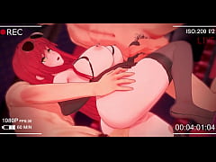  - Hentai  Redhead desperate for sex