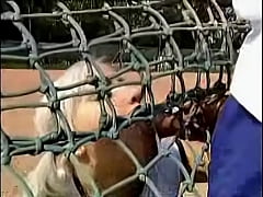  - Teen Playing anal tennis