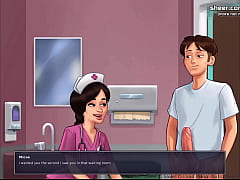  - Hot sex with a mature lady and blowjob from a nurse l My sexiest gameplay moments l Summertime Saga[v018] l Part 12