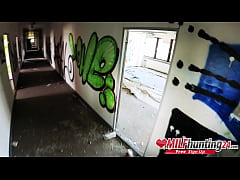  - The MILF Hunter dates mature tattoo chick Vicky Hundt in a former office building. He fucks her mouth and wet pussy just to cum on her face afterwards  (FULL SCENE)! I banged this MILF from milfhunting24.com!