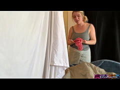  - Cumming in stepmom's panties turns her on