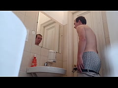  - Sex model mars6mars masturbate at WC (full version on RED)