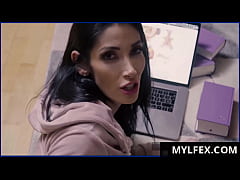 - MylfEX - French Stepmom Fucked Up by Stepson while Studying, Clea Gaultler, Juan Lucho