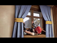  - Elf Thieve Stuck on a Window Whorecraft TOA