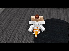  - Slutty Roblox bunny girl sneaks in boy's locker room then gets fucked