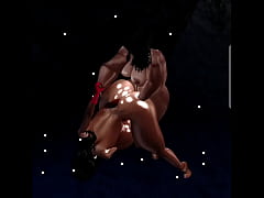  - !MUSCULOSA NEGRA POLLONA Y DOTADA, SE FOLLA NEGRA TETONA Y ACEITADA DURO!