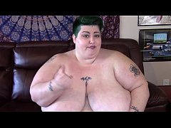  - Natural Jumbo Tits Fatty Jerks you off till explosion!!