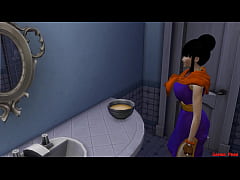  - Dragon Ball Porn Epi 41 Milk Cacha a su Hijo Gohan Masturbándose Madre Follada Delante su Marido