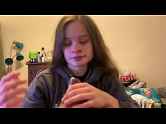  - Cute lesbian bestfriend comes into my room to suck me off