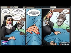  - Heavenly Touch - Nun fucked by Old Big Dick BlackMan - Oldman BBC