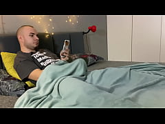  - Neighbor caught me jerking off - and gives me a blowjob