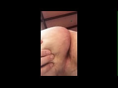  - showing his tight pert arse hole