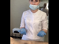  - Dude spontaneously cum right on the procedure from the beautiful Russian master SugarNadya