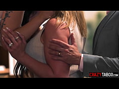  - Husband surprised his big tits wife Rachael Cavalli with sexy big ass slut Chloe Surreal