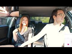 - Surprise Verlonis for Justin lush Control inside her pussy while driving car in Public