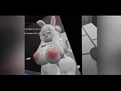  - Bunny girl enjoying BWC in club
