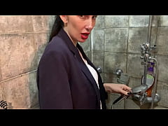  - Hot MILF fucked in the shower and cum in her mouth