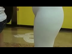  - Bunda gostosa suplex blanco - ass spandex leggings