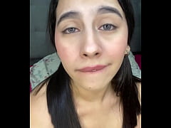  - cachonda latina se bebe su propia leche - joi - bbw