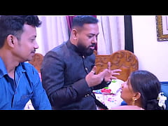  - Indian Wife Fucked Hard By Husband And His Friend In Threesome MMF