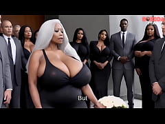  - Old grandma have sex with young virgin boy in elevator and give his big dick blowjob (3D/AI/hentai)