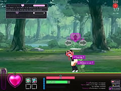  - Red haired girl has sex with green men in Erisdysnomia act hentai xxx game