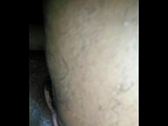  - Juicy black pussy gets licked close up