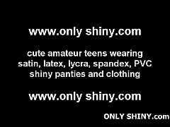  - Let me tease your prick with my PVC panties