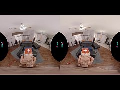  - VRHUSH Brittany Andrews receives her Halloween treat