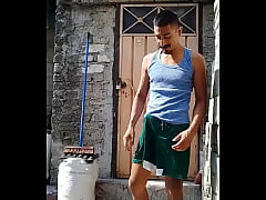 Lalo santos mostrando la verga macho sexy mexicano