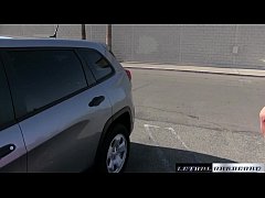  - Teen Marsha May fucks her driver facial cumshot