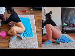  - Double the Heat, Double the Fun! Dual Cam Naked Yoga Session Revealed!