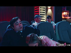  - Movie theatre had teen couple fucking disburbing old people trying to watch