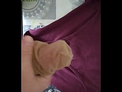  - corrida en bragas de mi mujer 57 (cum in pants of my wife)