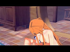  - SAO art online Hentai - Asuna hardsex to Kirito - Japanese Asian Manga Anime Film Game Porn