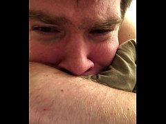  - dude 2020 self spanking video 10 (more drooling, and hugging pillows)