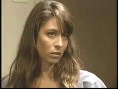  - Busty darkhaired trainable ordinary Christy Canyon is ready to cooperate with the investigators if atractive yard hack agrees to be nice to her