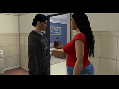  - Me follo a la madre de mi mejor amigo mientras el ve la tele