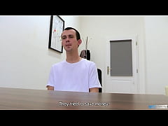  - Poor Man Is Nervous At His Interview Until He Gets Offered A Good Amount Of Money To Have Sex - BigStr